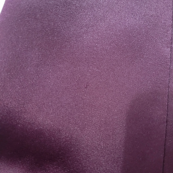 Badgley Mischka Strapless Sweetheart Neckline Bridesmaid Dress in Purple Size 2 - Picture 6 of 6